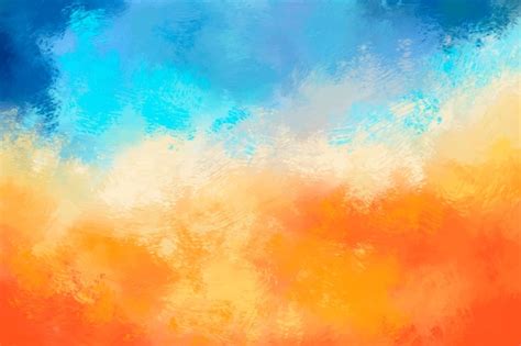 Free Vector | Watercolor oil painting background