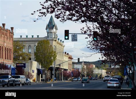 Downtown Baker City, Oregon Stock Photo - Alamy