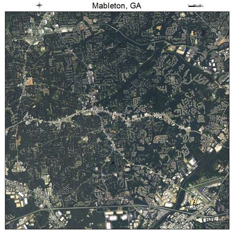 Aerial Photography Map of Mableton, GA Georgia