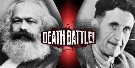 Karl Marx vs George Orwell : r/DeathBattleMatchups