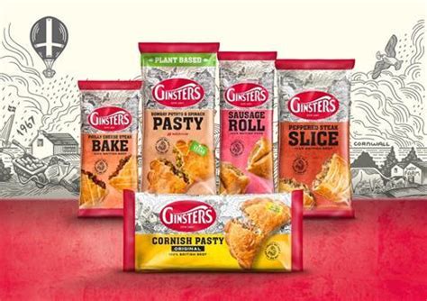 Ginsters unveils colourful new design with ‘Cornish attitude’ | Product News | British Baker