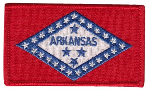 AR Arkansas State Flag Patch