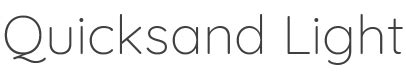 Quicksand Font by Andrew Paglinawan Free Download » Fontsc