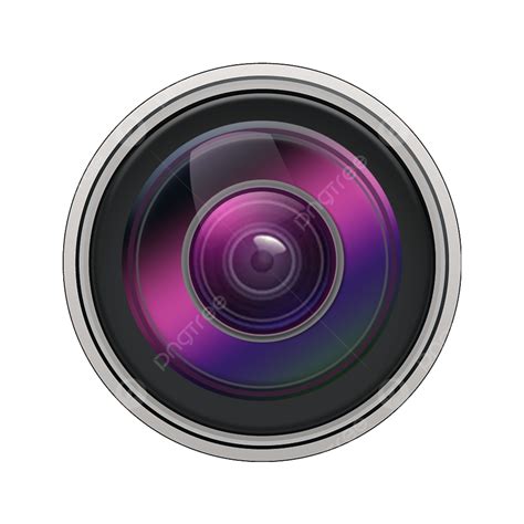 Camera Lens Transparent Icon, Photography Camera Lens, Realistic Camera Lens Icon, Dslr Camera ...