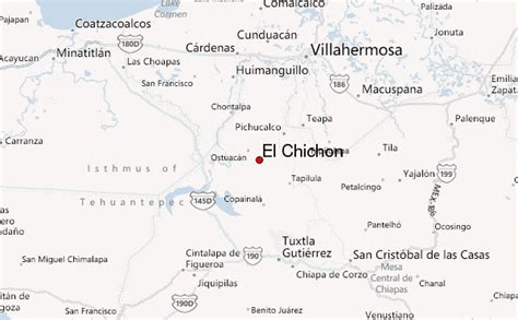 El Chichón Mountain Information