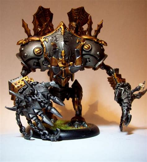 Cryx Helljack | Fantasy miniatures, War machine, Warmachine hordes