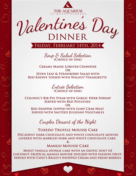 Valentine's Day Dinner Las Vegas 2024 - Dawna Erminia