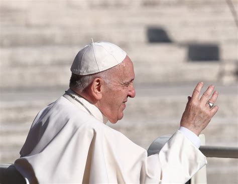 Holy Shirt! A Set of Pope Francis’s Old Papal Clothes, Signed ‘Francesco’ With a Black Marker ...