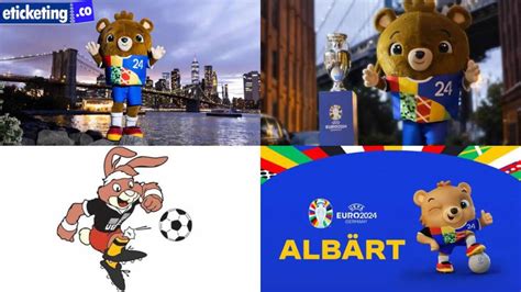 Euro 2024: Mascot 2024 and trophy head Stateside