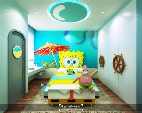 Spongebob Themed Room