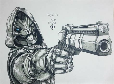 cayde-6 네이버 블로그. | Destiny tattoo, Destiny game, Destiny comic