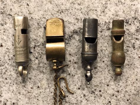 WWI Whistle Collection (WIP) : r/wwi