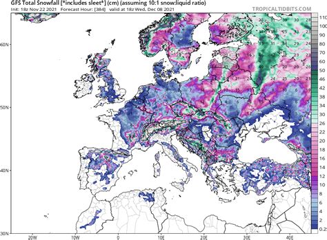 Europe under the snow! Heavy blizzards on the way, in these regions a ...