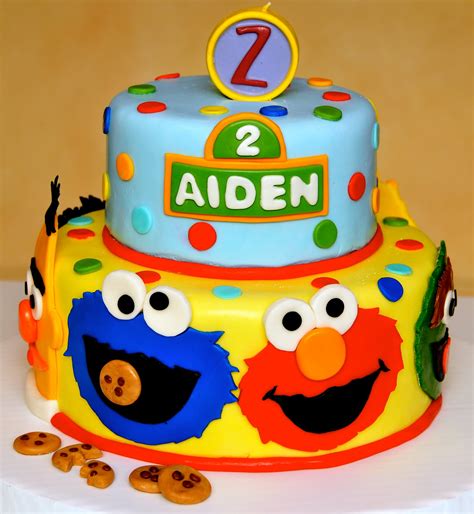 Street Birthday, Sesame Street Cakes, Birthday Idea, Party Idea, Cakes ...