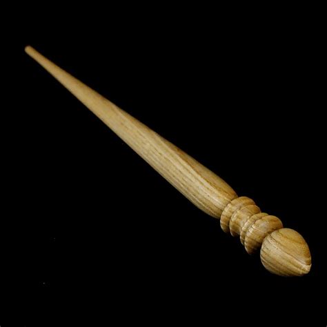 Wooden spindle for twisting wool linen cotton in yarn. The | Etsy