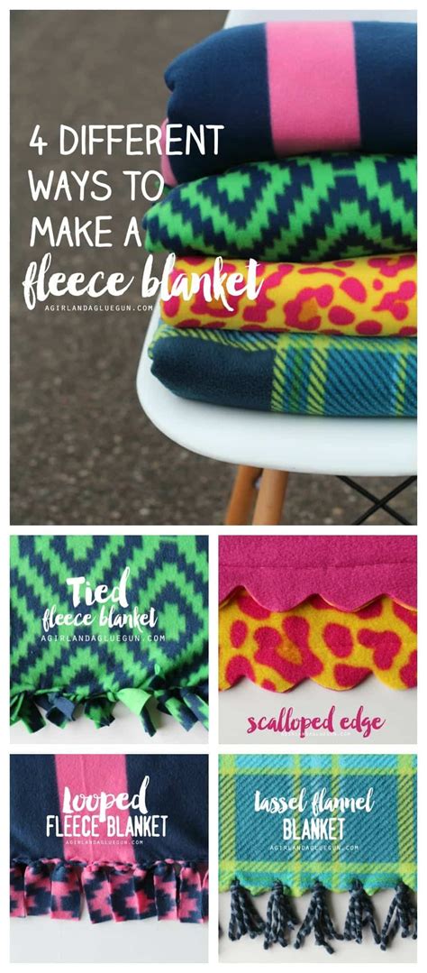 Fleece Blanket roundup! - A girl and a glue gun