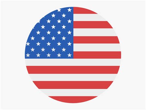 Us Flag Circle Png, Transparent Png - kindpng