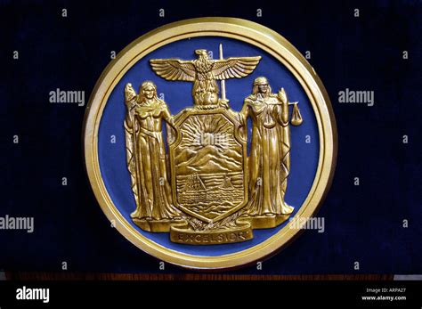 New york state seal hi-res stock photography and images - Alamy