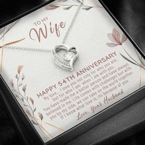 54th Wedding Anniversary Gift for Wife 54th Anniversary - Etsy Canada