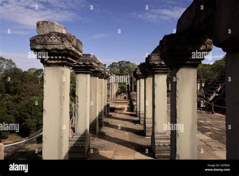 Angkor Temples complex Stock Photo - Alamy