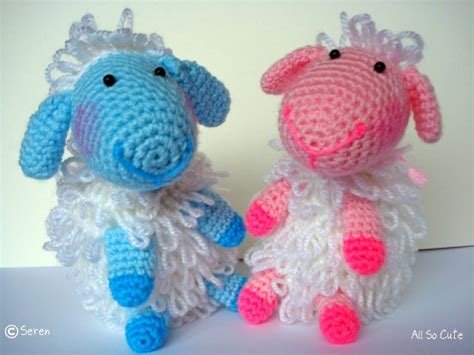 AllSoCute Amigurumis: Crochet Amigurumi Blue Lamb!