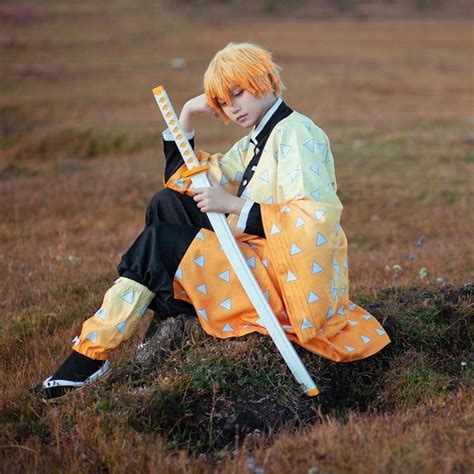 Zenitsu Demon Slayer Cosplay - lagoagrio.gob.ec