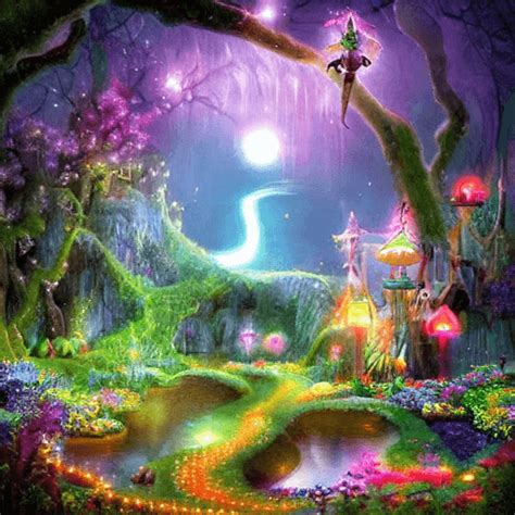 Mystical Backgrounds Fairies