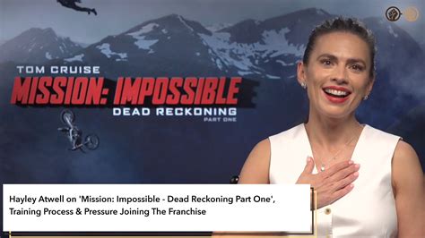 Hayley Atwell On 'Mission: Impossible - Dead Reckoning Part One ...