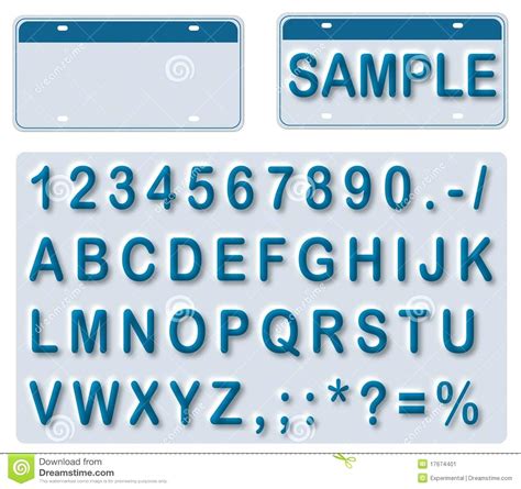 License Plate Template Vector at GetDrawings | Free download