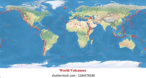 Extinct Volcanoes In The World Map