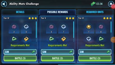 SWGOH Daily Challenge Rewards - YouTube