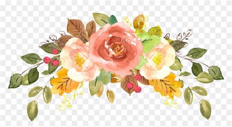 Watercolor Flowers Vector Pictures And Cliparts Download - Watercolor ...