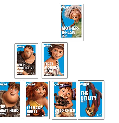 Movie Segments for Warm-ups and Follow-ups: The Croods: Family