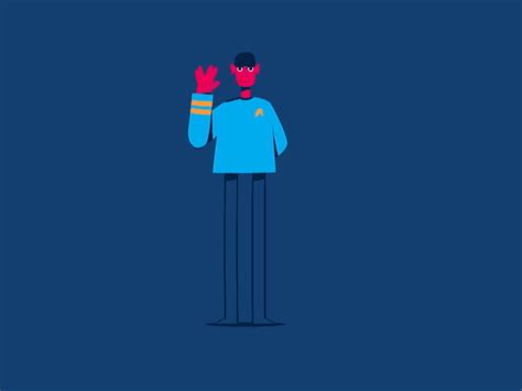 Spok Hello Teleportation by Nicolas Grandry on Dribbble