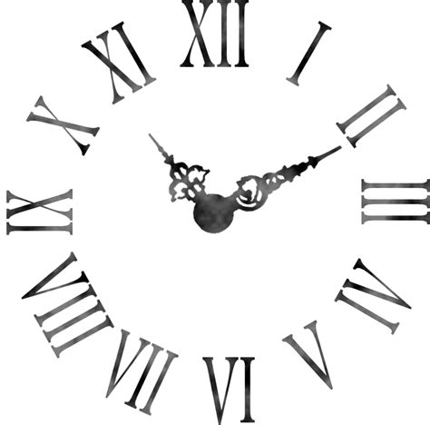 Clipart clock roman numerals, Clipart clock roman numerals Transparent FREE for download on ...