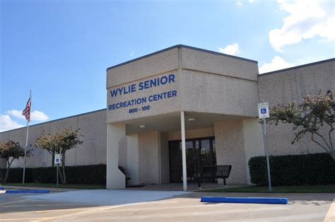 Wylie Senior Recreation Center - Recreation Centers - 800 Thomas St ...