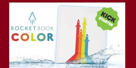 Kickstarter for The Rocketbook Color Notebook: 'The Internet of Crayons ...