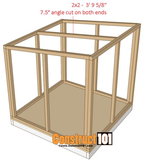 Large Dog House Plans - Construct101