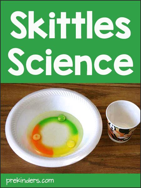 Skittles Experiment - PreKinders Preschool Activities