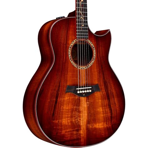 Taylor Custom Grand Orchestra #11093 A-Grade Koa Acoustic-Electric Guitar Shaded Edge Burst ...