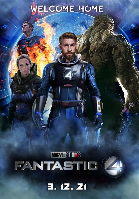 You guys asked for it. MCU FANTASTIC FOUR [OC] : r/marvelstudios