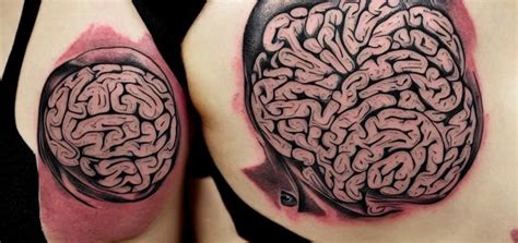 Human brain and Artificial intelligence tattoo design | Stable ...