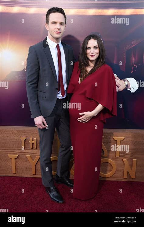 Mark O'Brien and Georgina Reilly attending the Last Tycoon premiere in ...