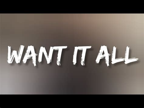 Ashnikko - Want It All (Lyrics) - YouTube