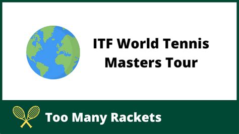 ITF World Tennis Masters Tour Calendar 2023