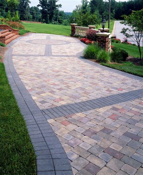 Paver Patterns & Patio Design Ideas | Install-It-Direct | Patio pavers design, Driveway design ...