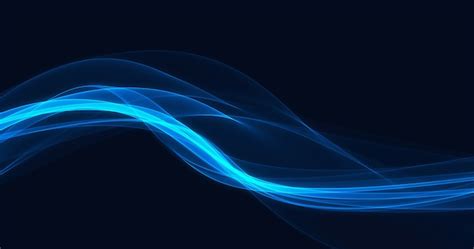 Free Photo | Abstract smooth blue light streak wave background