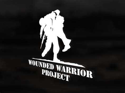 Wounded Warrior Project Vinyl Decal Sticker | Vinyl decal stickers, Wounded warrior project ...