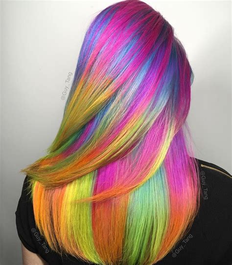 Rainbow Unicorn Hair | Hair styles, Hair inspiration color, Rainbow ...