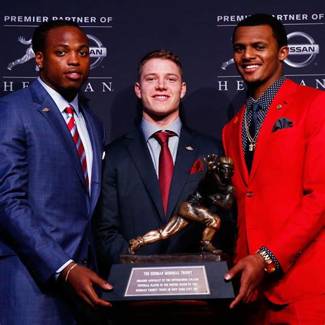 Heisman Trophy Ceremony 2015: Live Results, Winner Reaction and More | Bleacher Report | Latest ...